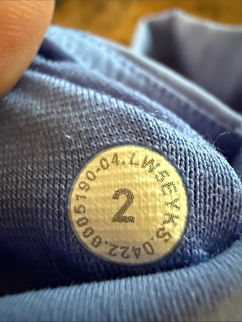 lululemon Wunder Train Blue High-Waist Leggings, size 2 - Picture 14 of 14